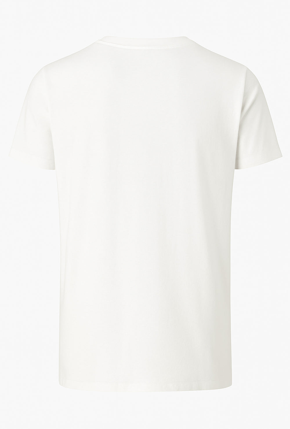 T-Shirt Uomo CALVIN KLEIN logo gommato cucito - BIANCO