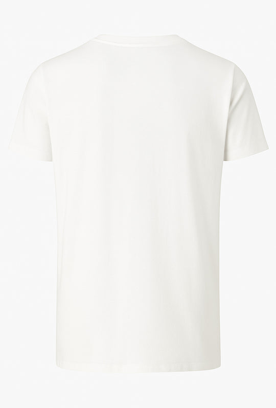 T-Shirt Uomo CALVIN KLEIN logo gommato cucito - BIANCO