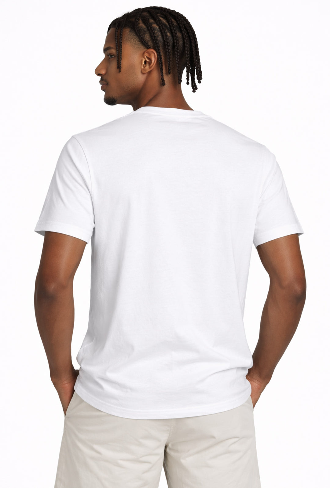 T-Shirt uomo Henry Cotton’s logo a rilievo - BIANCO