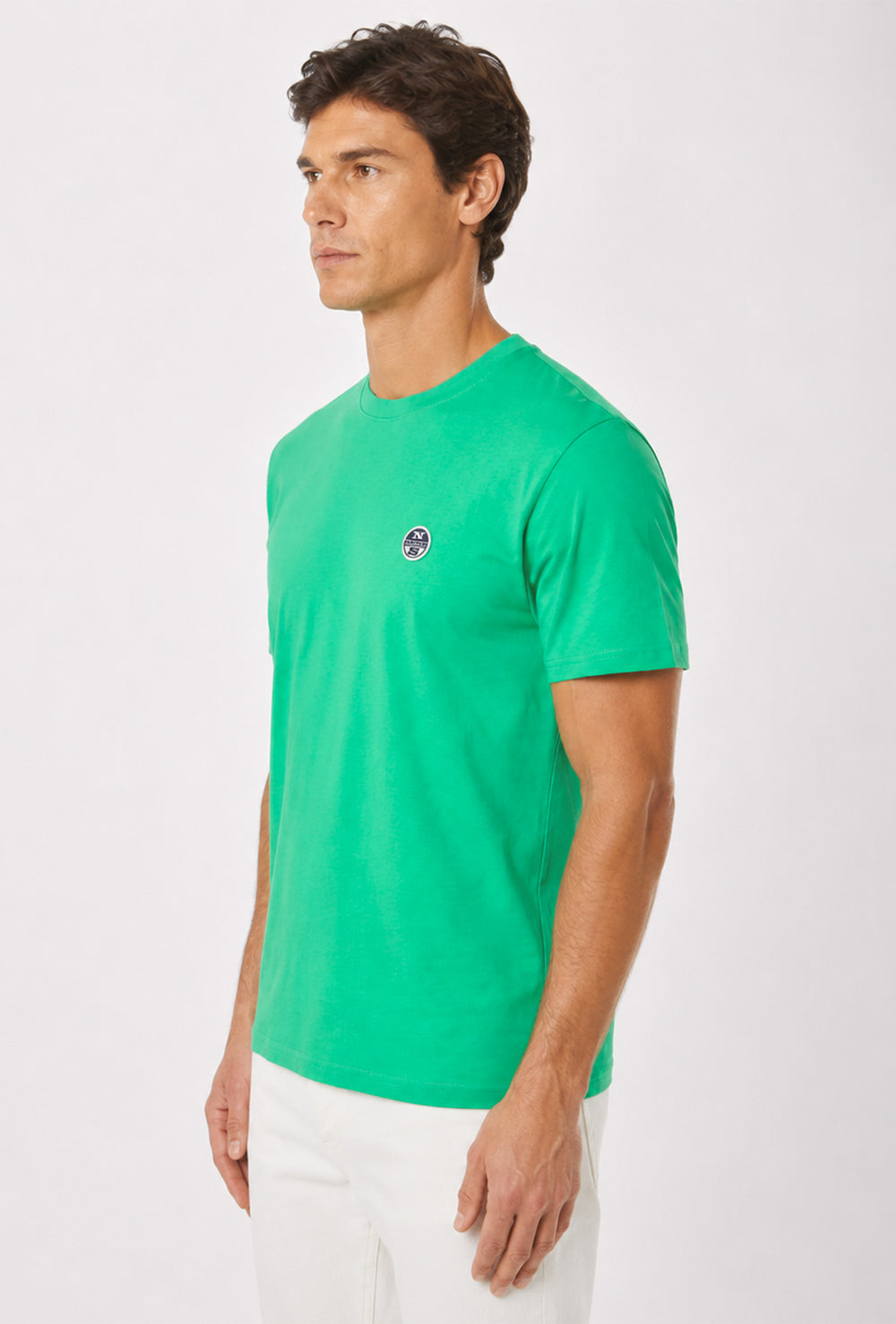 T-Shirt Uomo North Sails Logo piccolo - VERDE