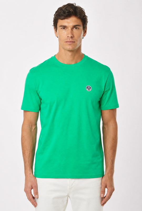 T-Shirt Uomo North Sails Logo piccolo - VERDE