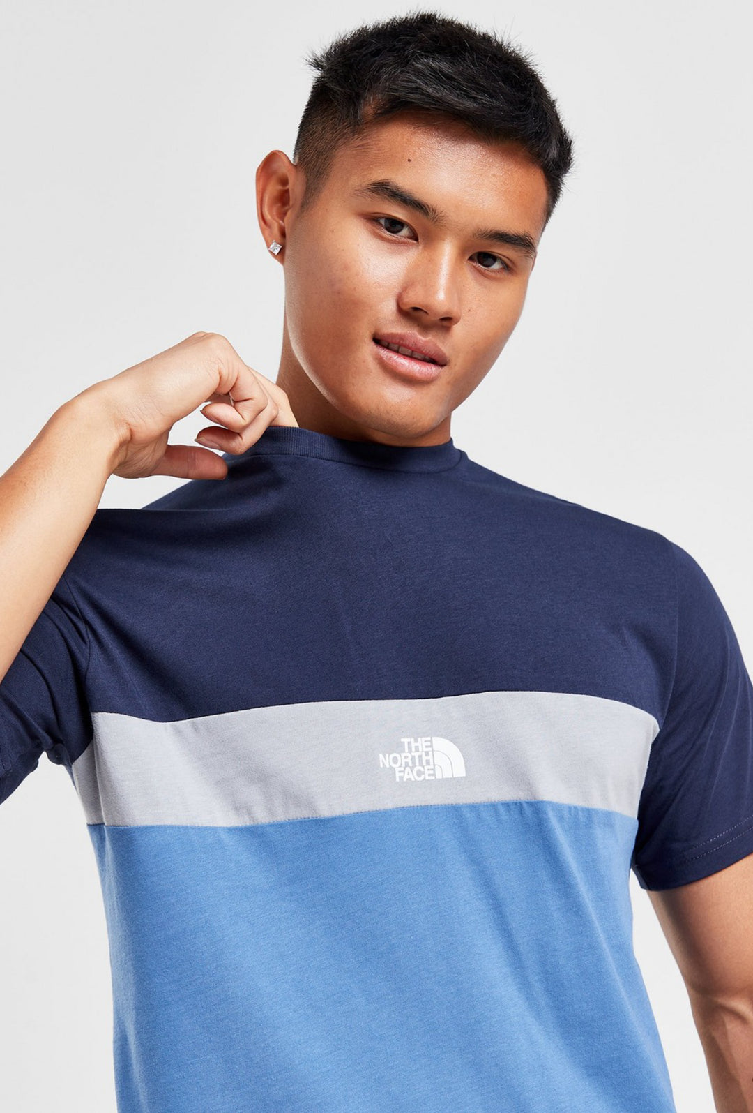 T-Shirt uomo THE NORTH FACE Bicolore - BLU