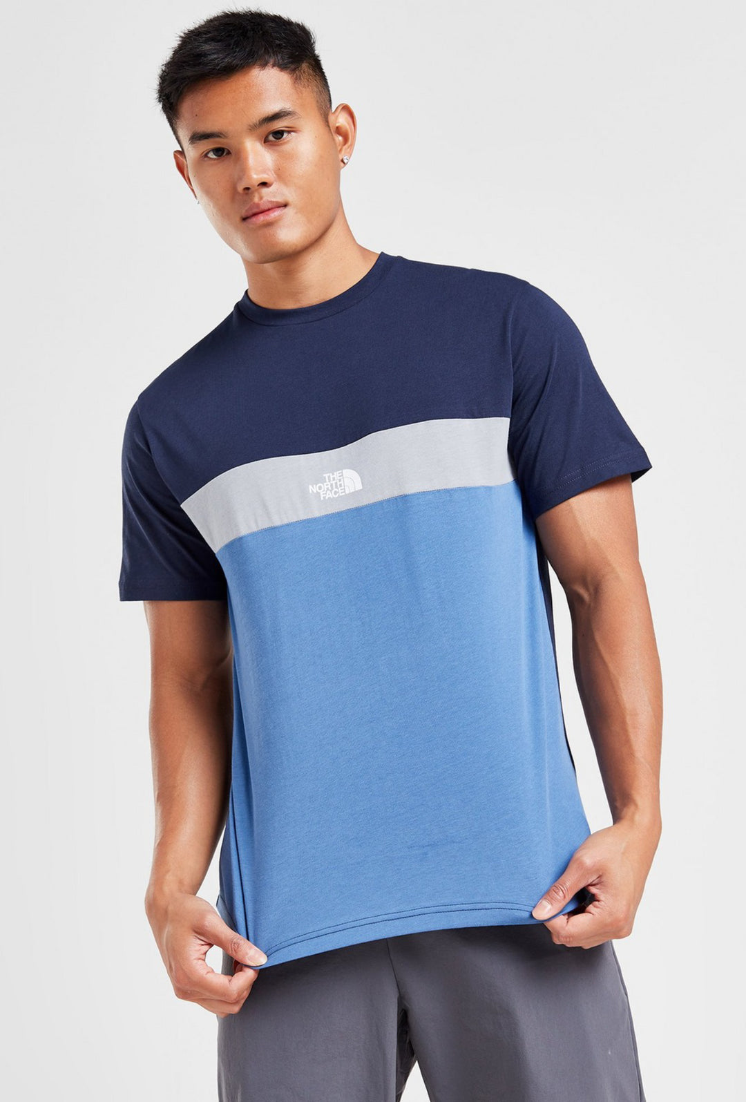 T-Shirt uomo THE NORTH FACE Bicolore - BLU
