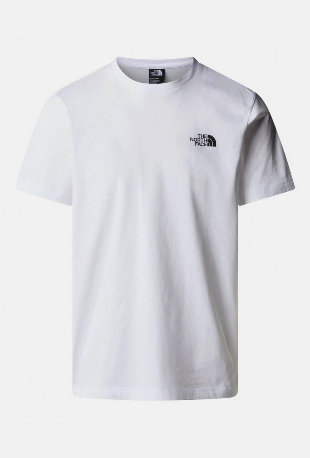 T-Shirt Uomo THE NORTH FACE con stampa grande sul retro - BIANCO