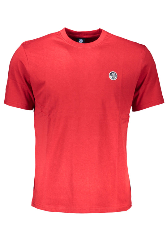 T-Shirt Uomo North Sails Logo piccolo - ROSSO