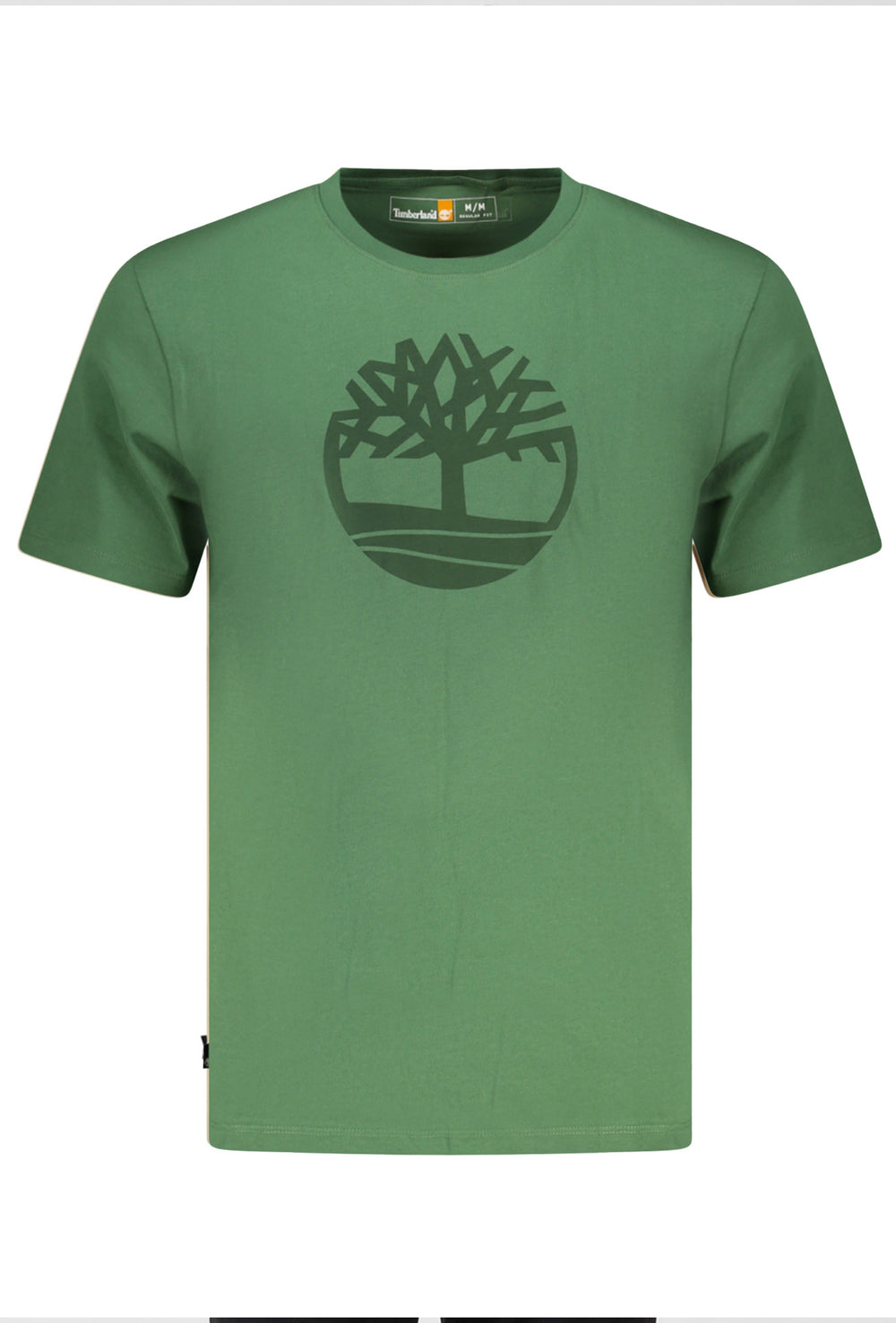 T-shirt uomo Timberland con logo stampato sul petto - VERDE
