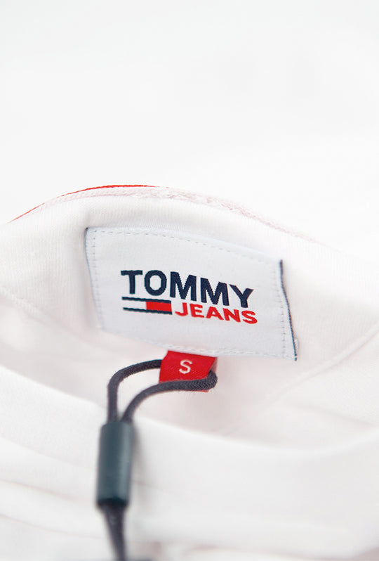T-Shirt Uomo TOMMY JEANS in 100% Cotone Organic - BIANCO