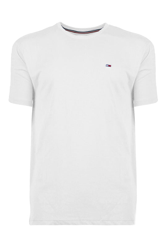T-Shirt Uomo TOMMY JEANS in 100% Cotone Organic - BIANCO