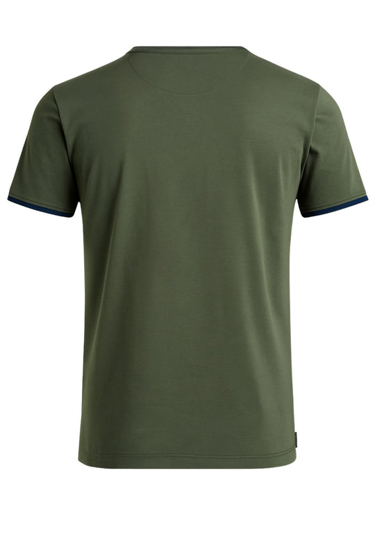 T-Shirt Uomo Baci & Abbracci in cotone premium Tinta Unita - VERDE