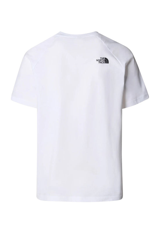 The North Face – T-shirt Uomo Raglan Redbox -  BIANCO