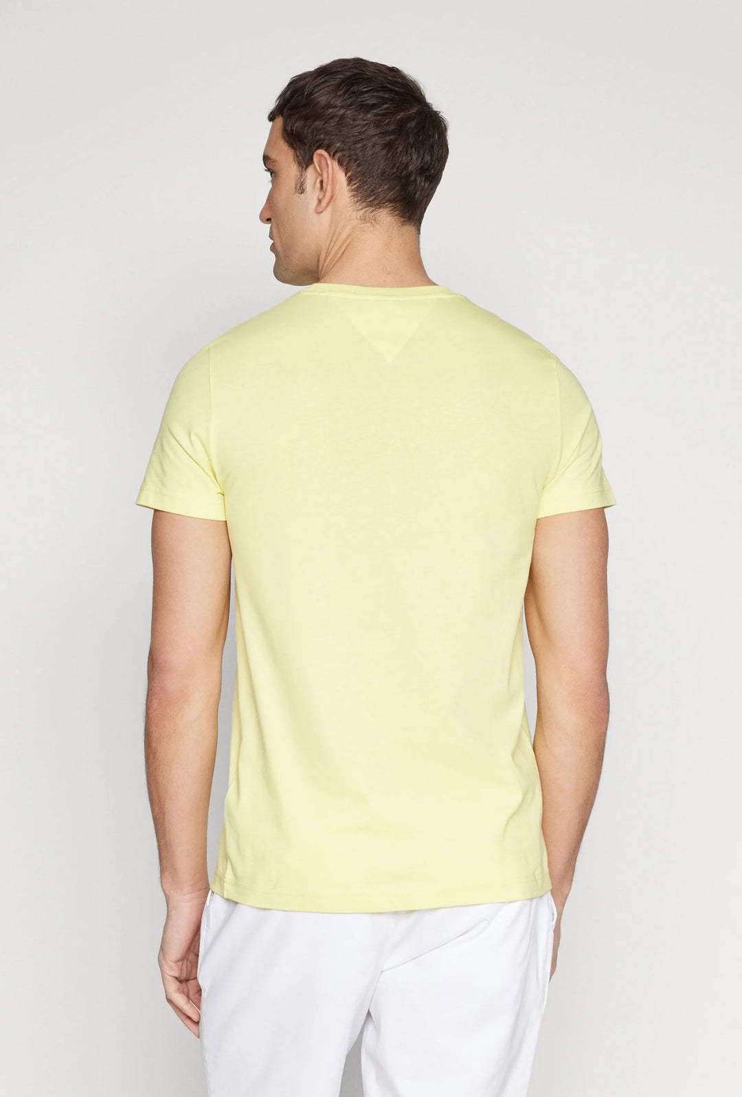 T-Shirt Uomo TOMMY HILFIGER LOGO TEE - YELLOW TULIP