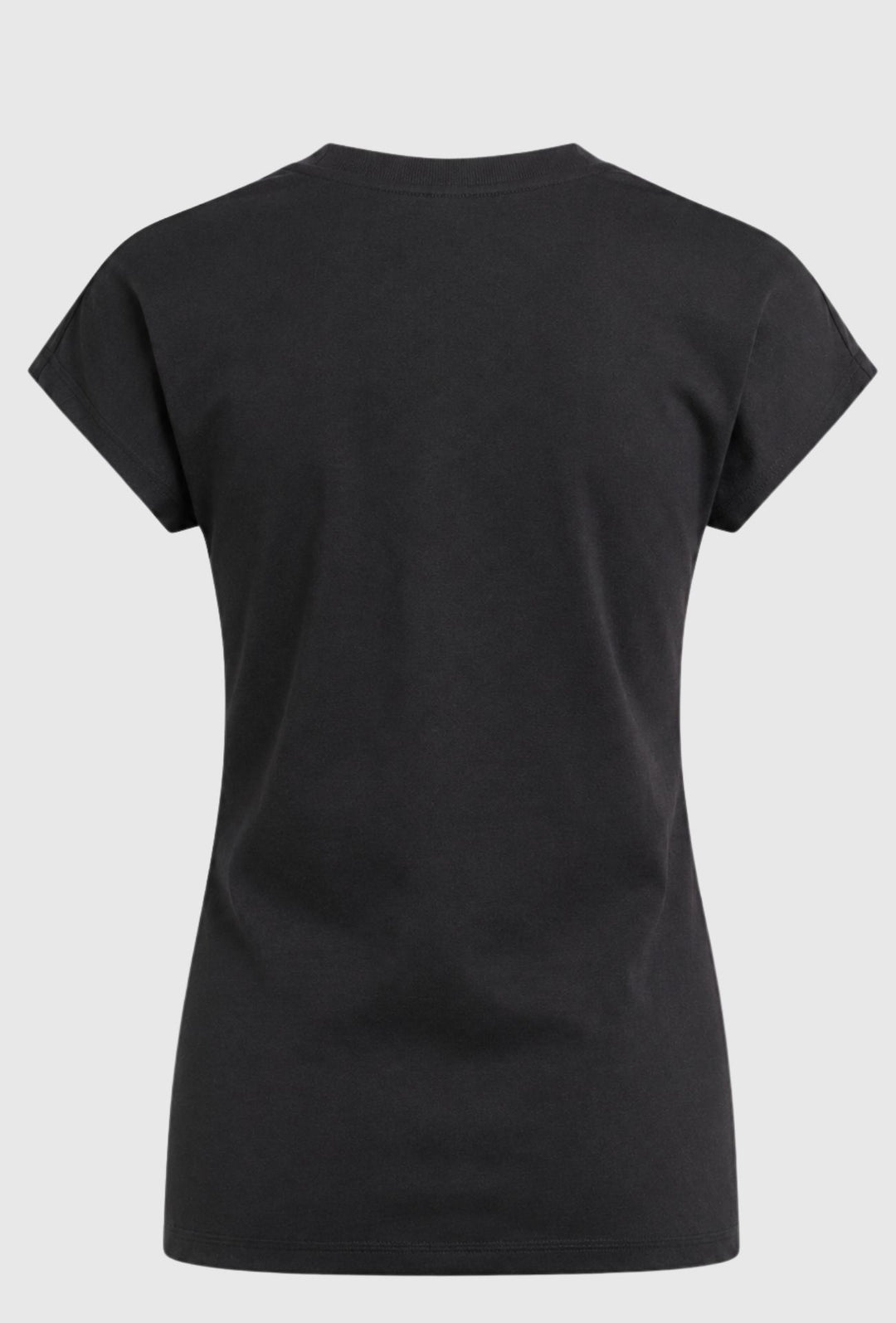 T-Shirt Donna Adidas in Cotone 100%- NERO