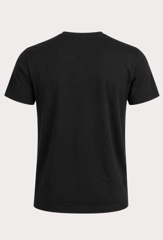 T- Shirt uomo ARMATA DI MARE  con logo centrale 100% cotone- NERO