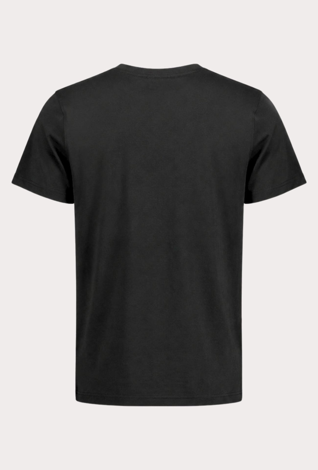T-shirt uomo Tommy Jeans 100% Cotone logo ricamato lato cuore - NERO