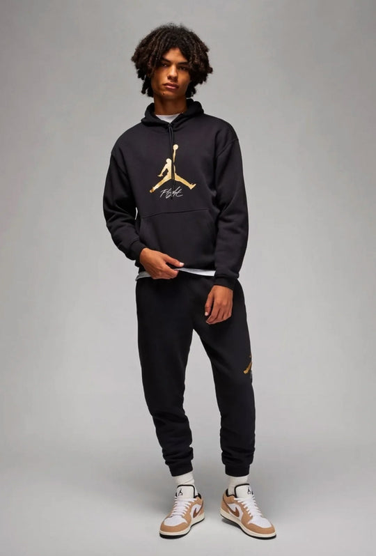 Tuta uomo nike JORDAN baseline  con cappuccio - NERO