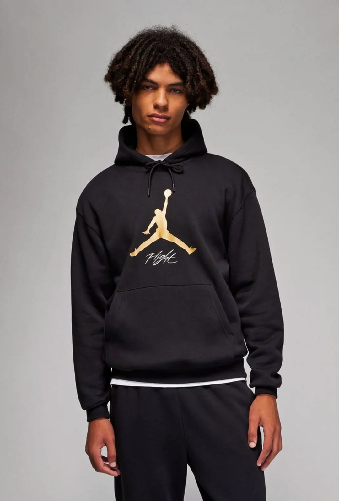 Tuta uomo nike JORDAN baseline  con cappuccio - NERO