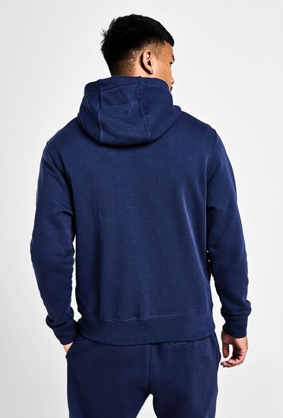 Tuta Uomo NIKE con felpa full zip e pantalone con polsino - BLU
