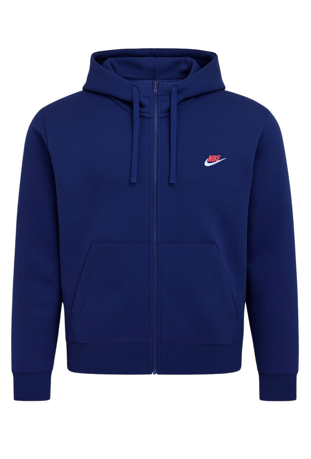 Tuta Uomo NIKE con felpa full zip e pantalone con polsino - BLU