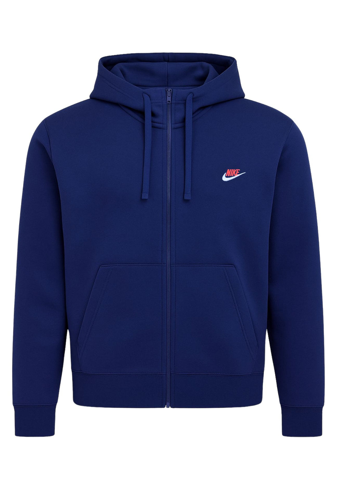 Tuta Uomo NIKE con felpa full zip e pantalone con polsino - BLU
