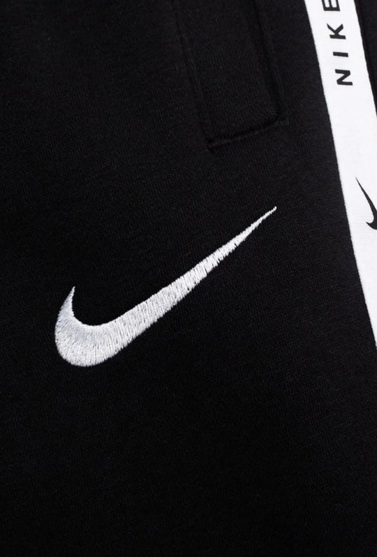 Tuta Nike Uomo Completa Felpata con Cappuccio  Full Zip- NERO