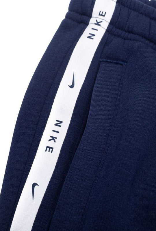 Tuta Nike Uomo Completa Felpata con Cappuccio  Full Zip- BLU