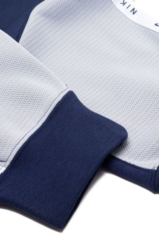 Tuta Nike Uomo Completa Felpata con Cappuccio  Full Zip- BLU