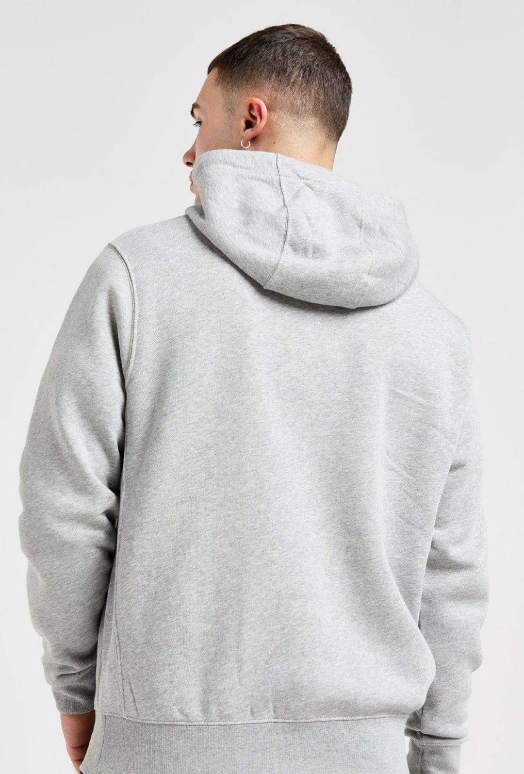 Tuta Uomo NIKE con felpa full zip e pantalone con polsino - GRIGIO
