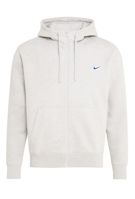 Tuta Uomo NIKE con felpa full zip e pantalone con polsino - GRIGIO