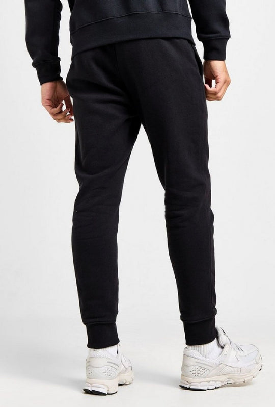 Tuta Uomo NIKE con felpa full zip e pantalone con polsino - NERO