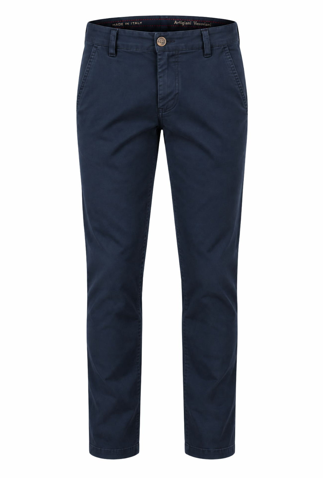 Pantalone Uomo Gamba Stretta Tasca America Invernale Pantaloni Dresserd - BLU