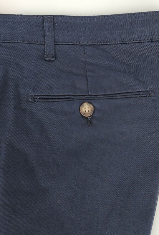 Pantalone Uomo Gamba Stretta Tasca America Invernale Pantaloni Dresserd - BLU