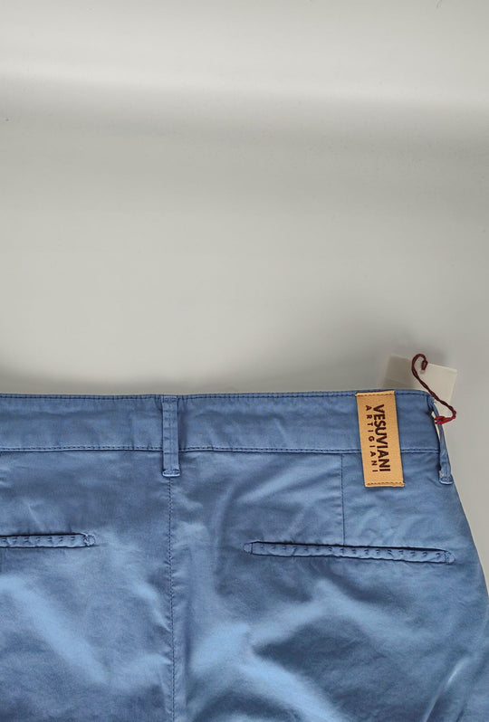 Pantalone Uomo Cotone Leggero Made in Italy Slim Fit Gamba stretta Dresserd -  BLU JEANS